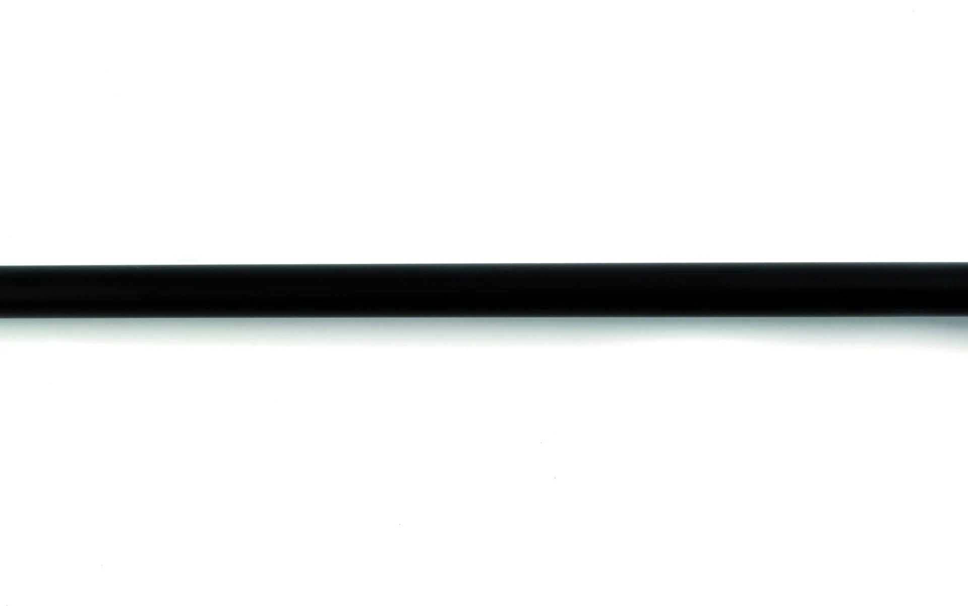 Gardinstang svart - 120-215 cm