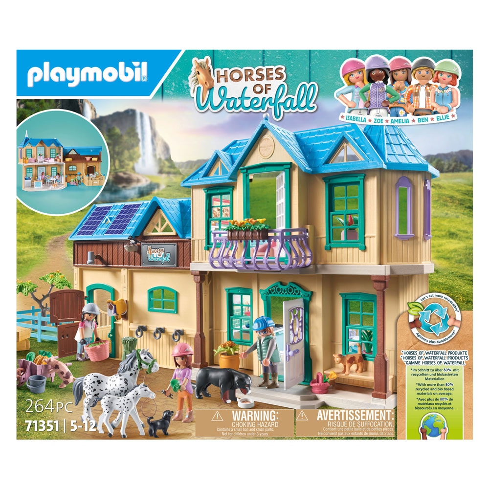 Playmobil Horses of Waterfall Waterfall Ranch - 71351