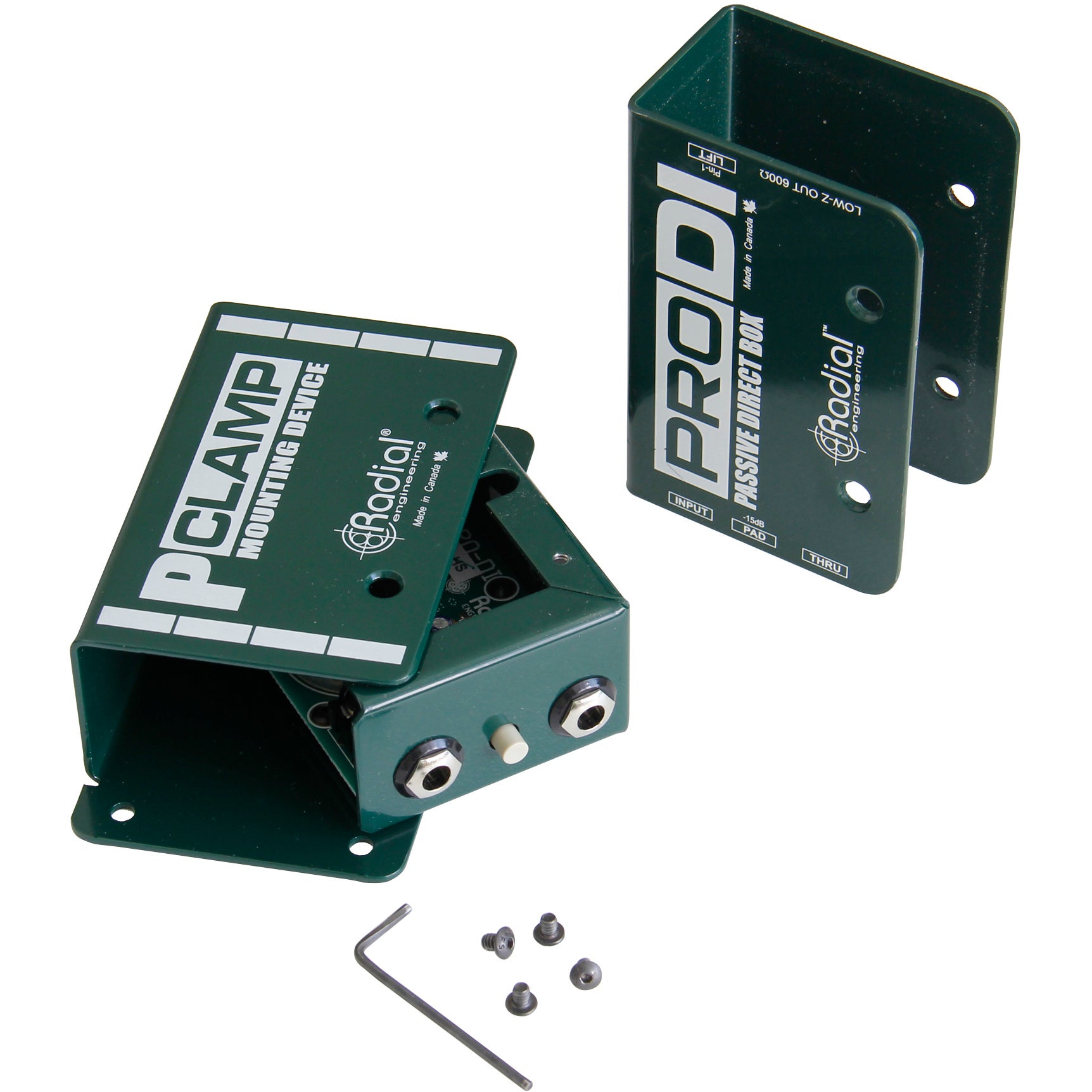 Radial P-Clamp mounting adapter