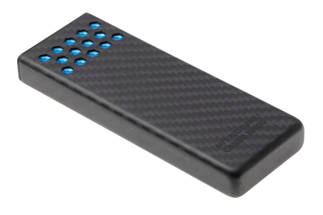 Nitecore CARBO10000 Gen2 Powerbank, 10.000 mAh, blauw