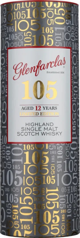 GLENFARCLAS 105 HOURGLASS 12 YEARS SINGLE MALT 70CL