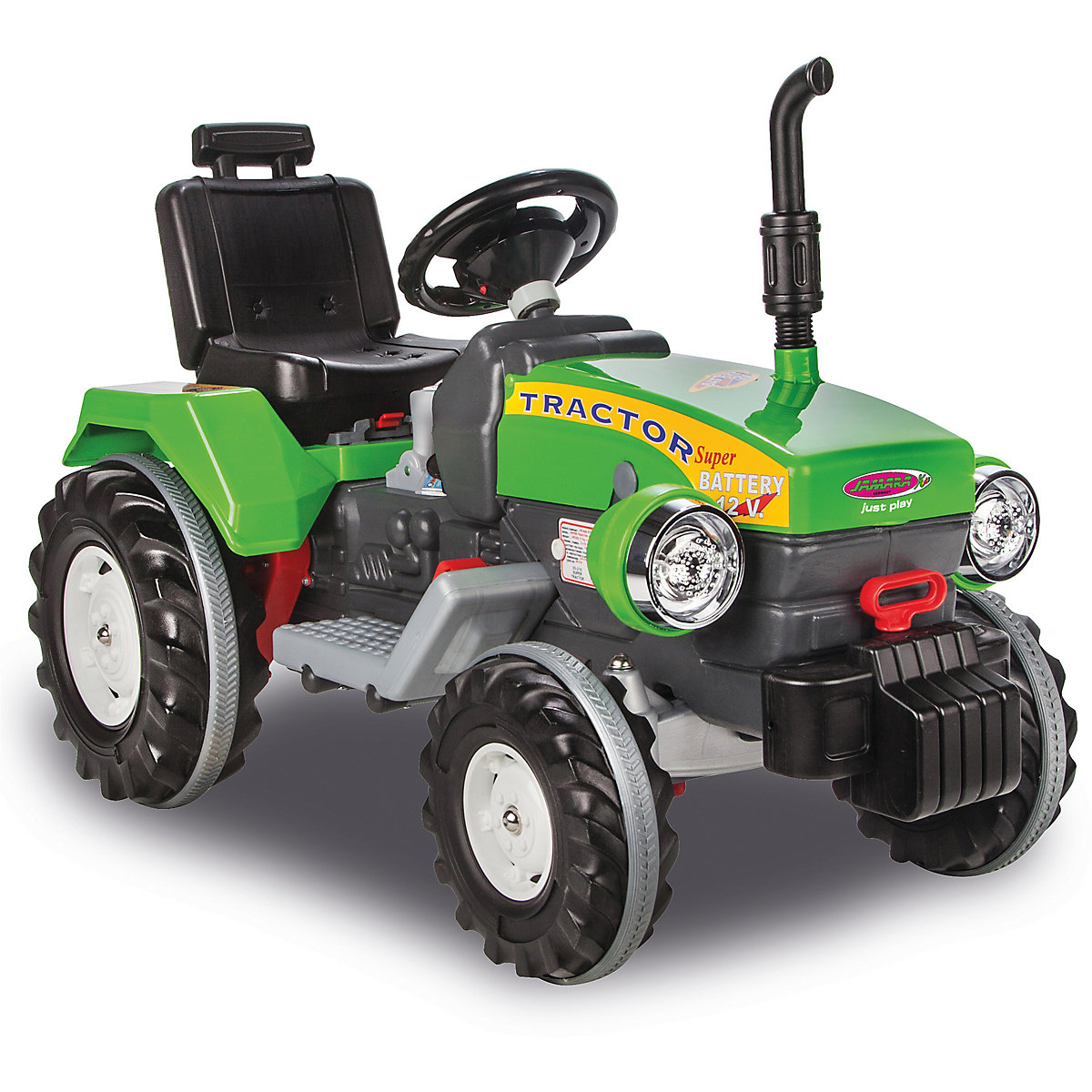 Jamara Ride-on Traktor Power Drag 12V gr&uuml;n
