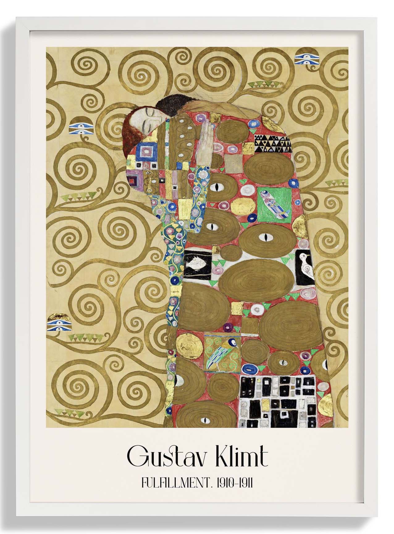 Die Erfüllung von Gustav Klimt