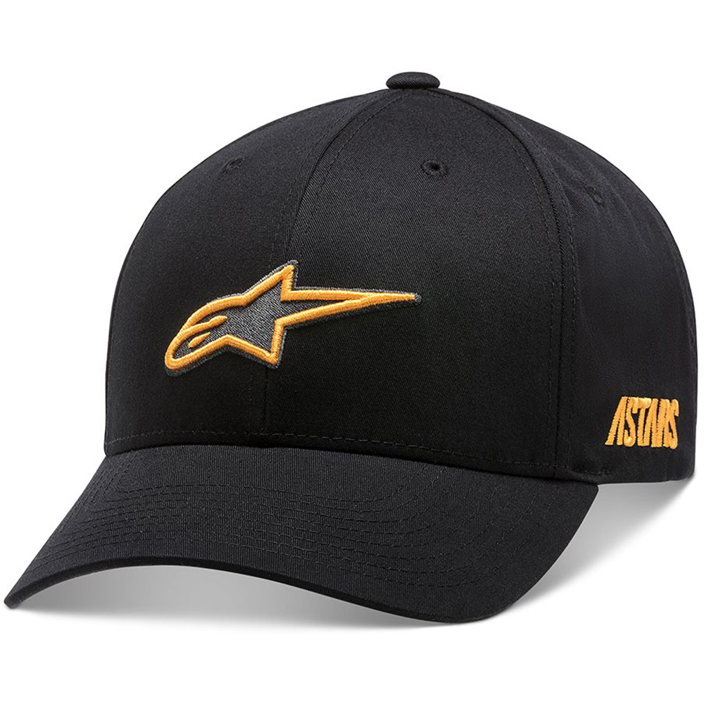 Alpinestars - Casquette Ageless Popper Noir / Orange