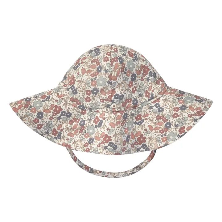 Quincy Mae Chapeau à Fleurs | Blanc cassé
