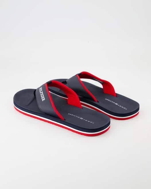 Tommy Hilfiger Beach Sandal Zehentrenner in Blau