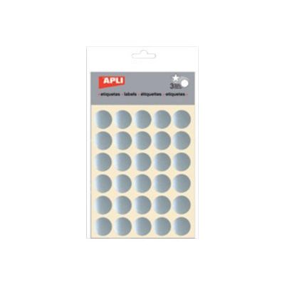 Apli - 3 feuilles gommettes - argent