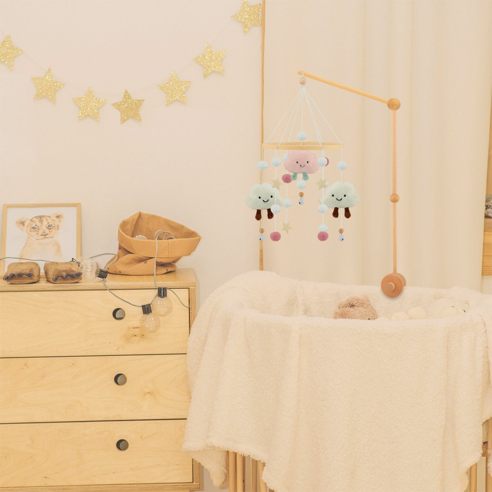 Mobile nuage rose
