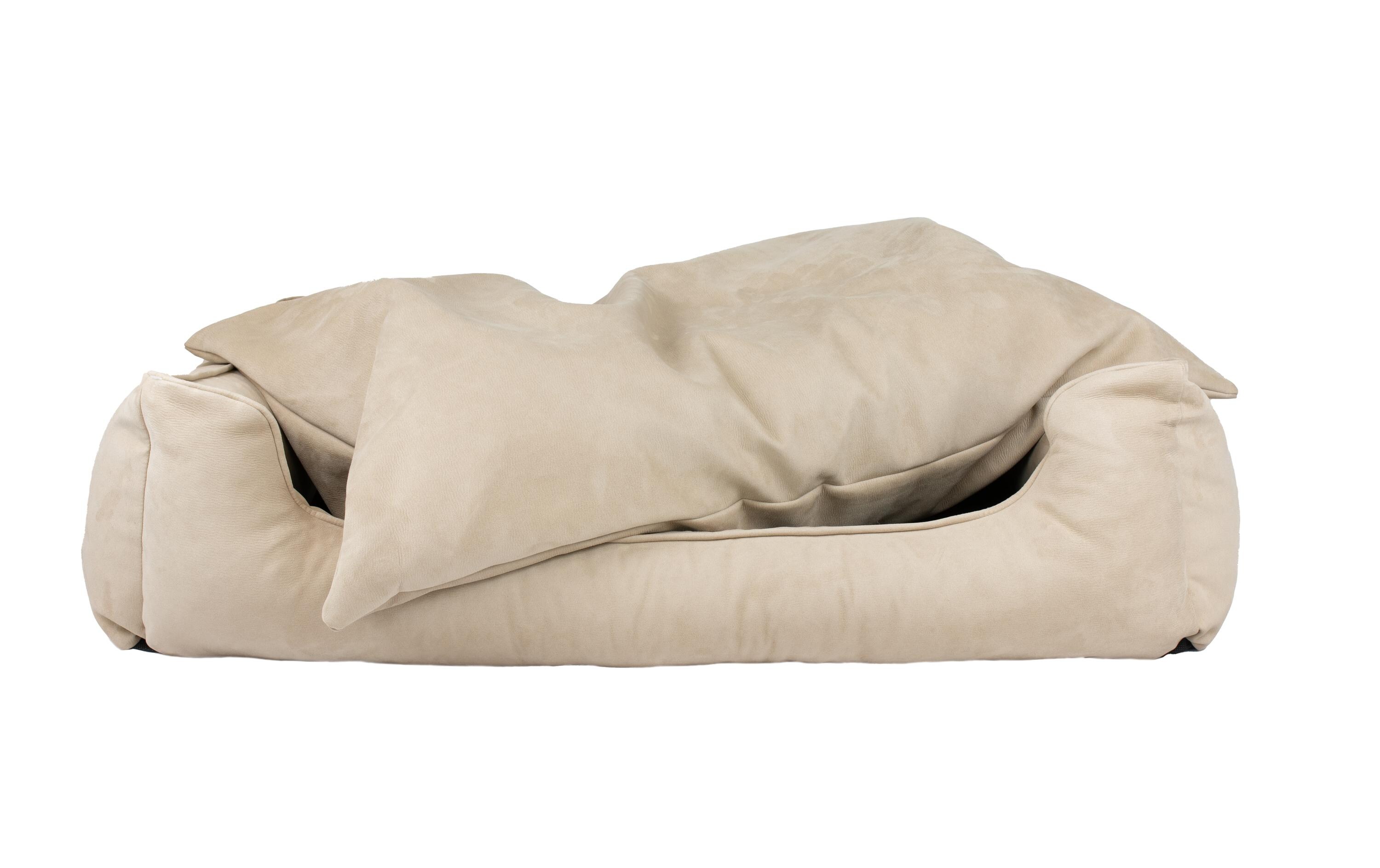 Hunde-Bett Senja L, Beige<br>Orthopädisches Hundebett