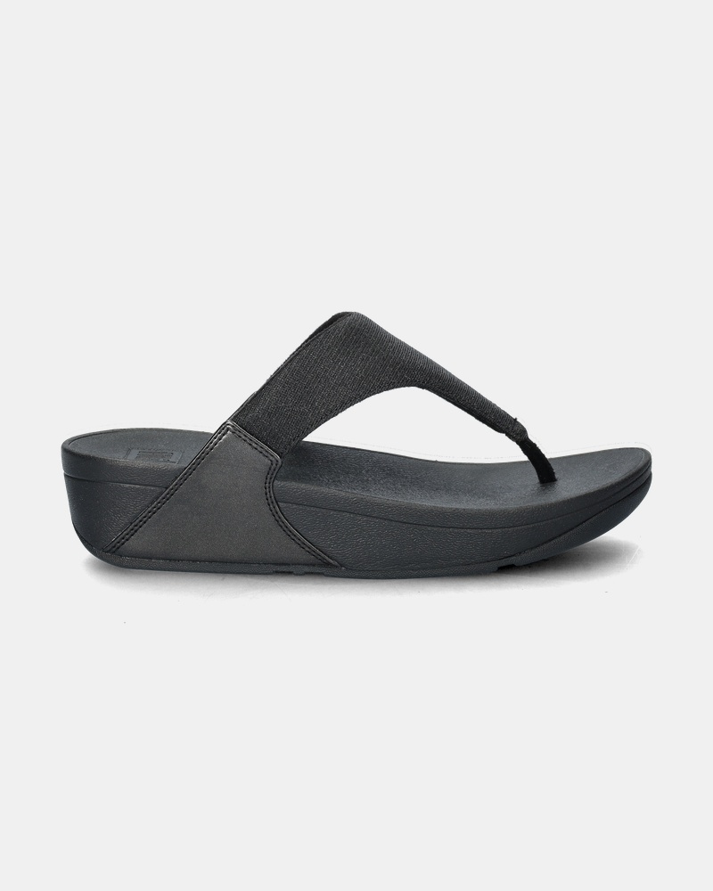 Fitflop Lulu Shimmer Lux Slippers  - zwart