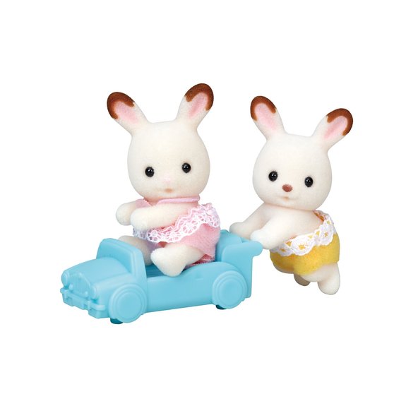 Les jumeaux lapin chocolat - Sylvanian Families 5420