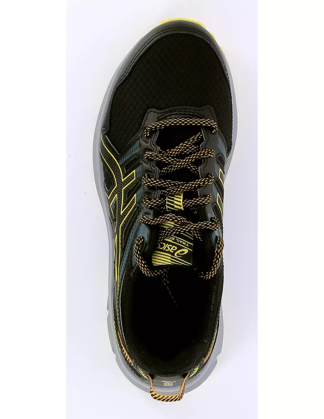 ASICS TRAIL SCOUT 2 - Baskets BLACK/GOLDENYELLOW