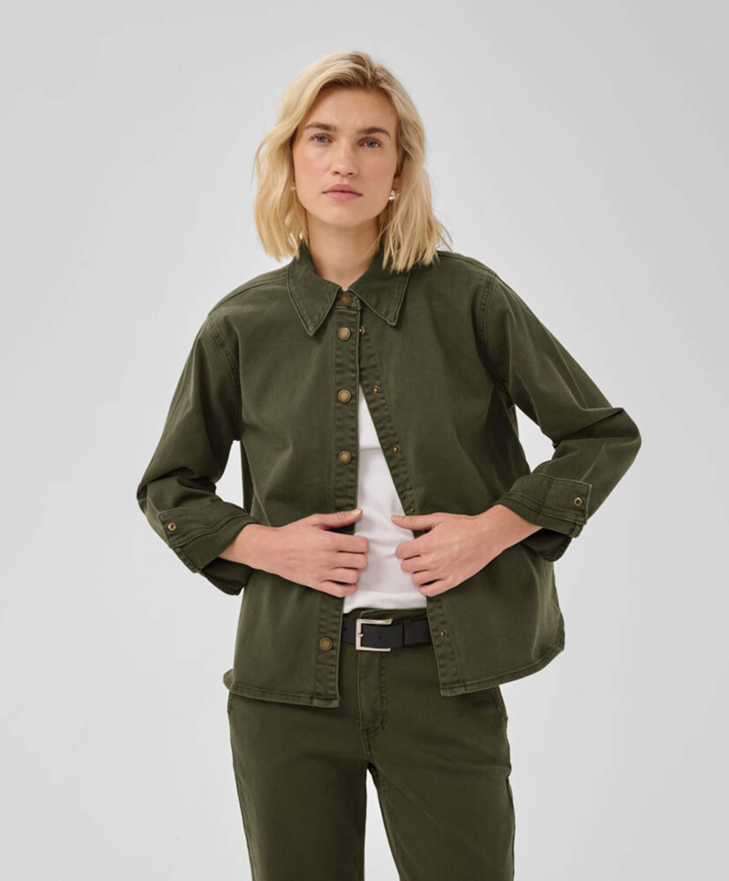 My Essential Wardrobe Dames blouse groen