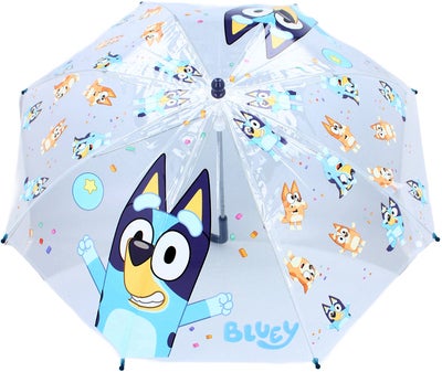 Bluey Paraply Rainy Days, Blå