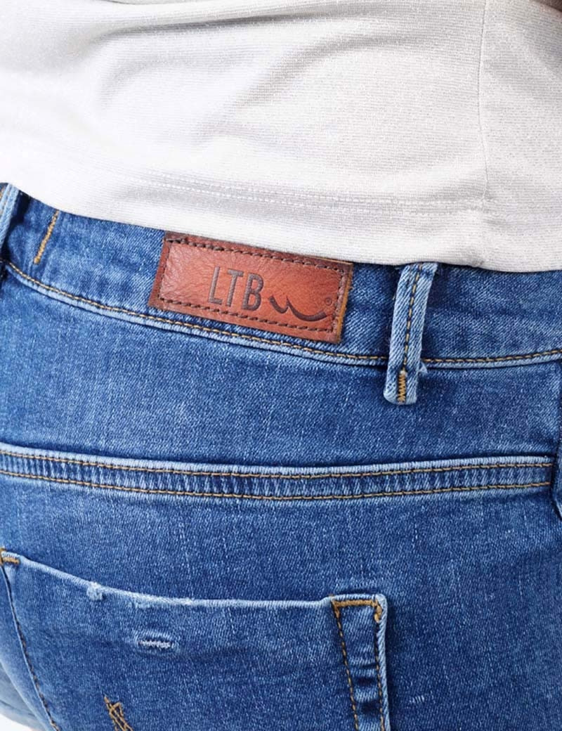 LTB SHORT JUDIE STONE DENIM ROSALI 53242