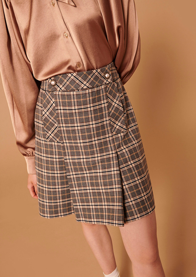 Jupe Jimmygrise en tartan