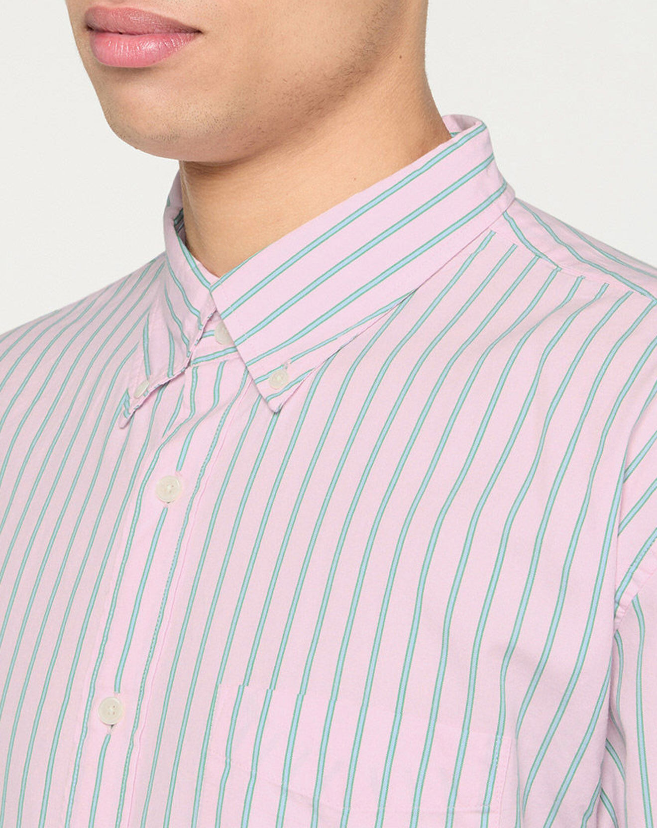 Gant Chemise rayée Ray rose