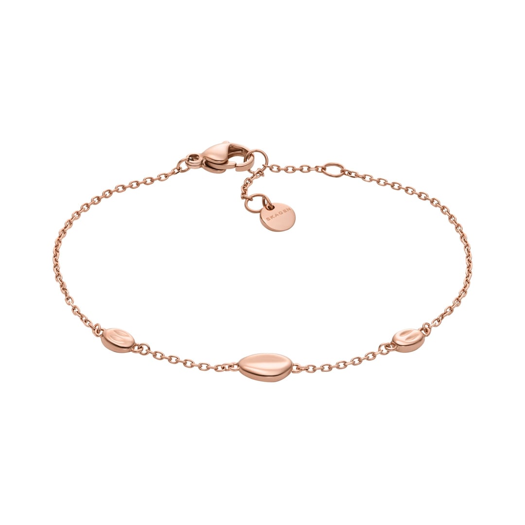 Skagen Armband Anja Pebble Rosé vergoldet