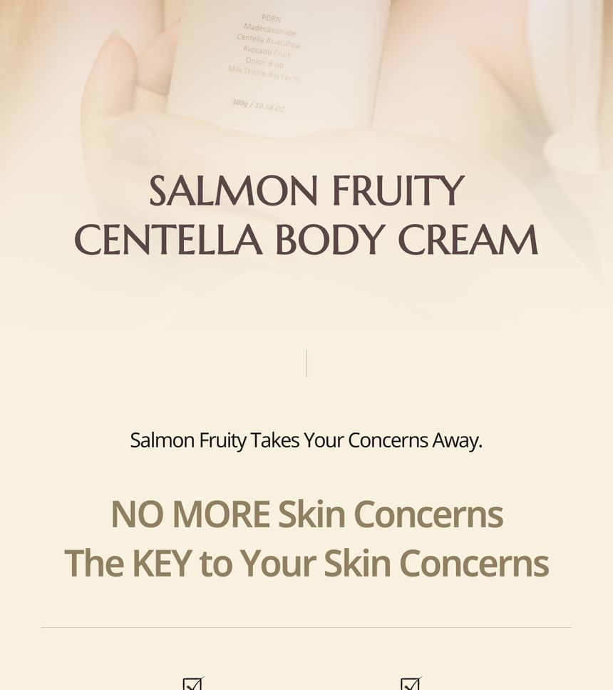 HEVEBLUE - Zalm Fruitige Centella Bodycrème