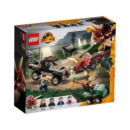 LEGO® Jurassic World™ 76950 Triceratops-Angriff