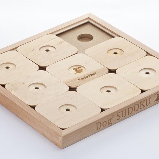 Brinquedo inteligente para cães Sudoku de 9 peças