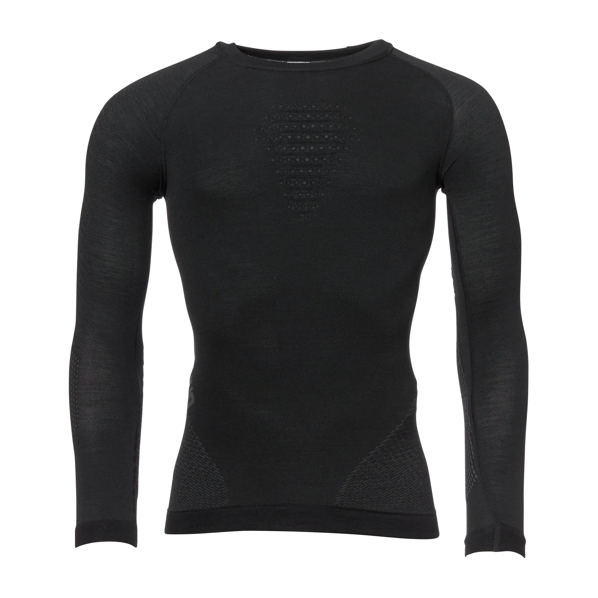 UYN -  UYN Longsleeve Fusyon Merino Männer schwarz anthrazit