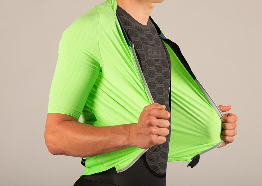 Q36.5 Seta Fietsshirt Korte Mouwen Groen Heren