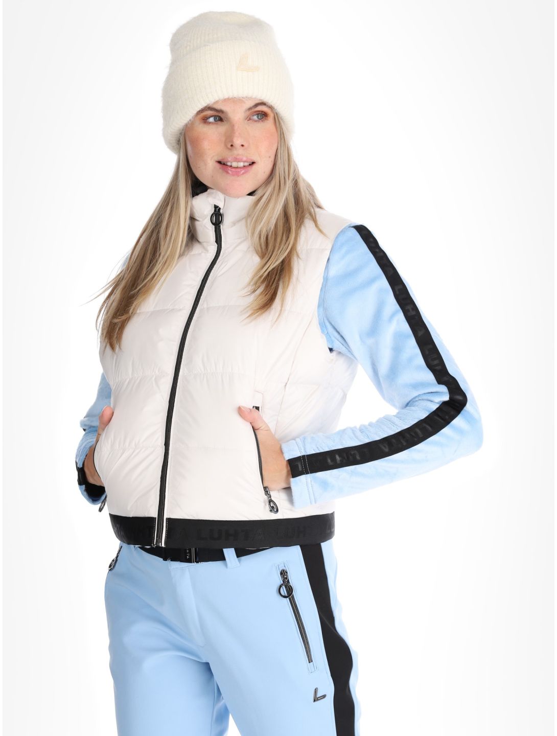 Haloinen bodywarmer dames