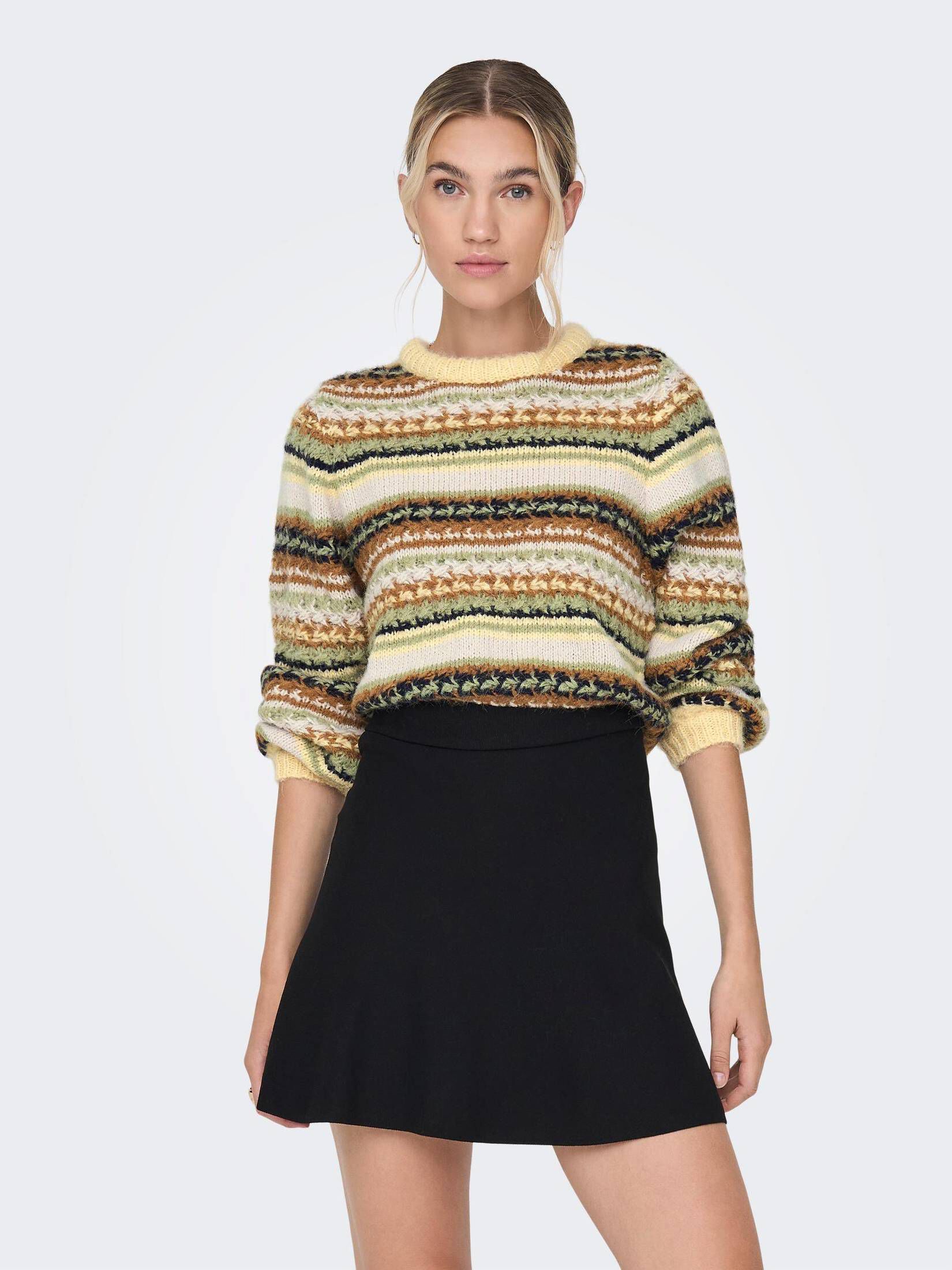 Only| Damen Pullover ONLMABEL LIFE