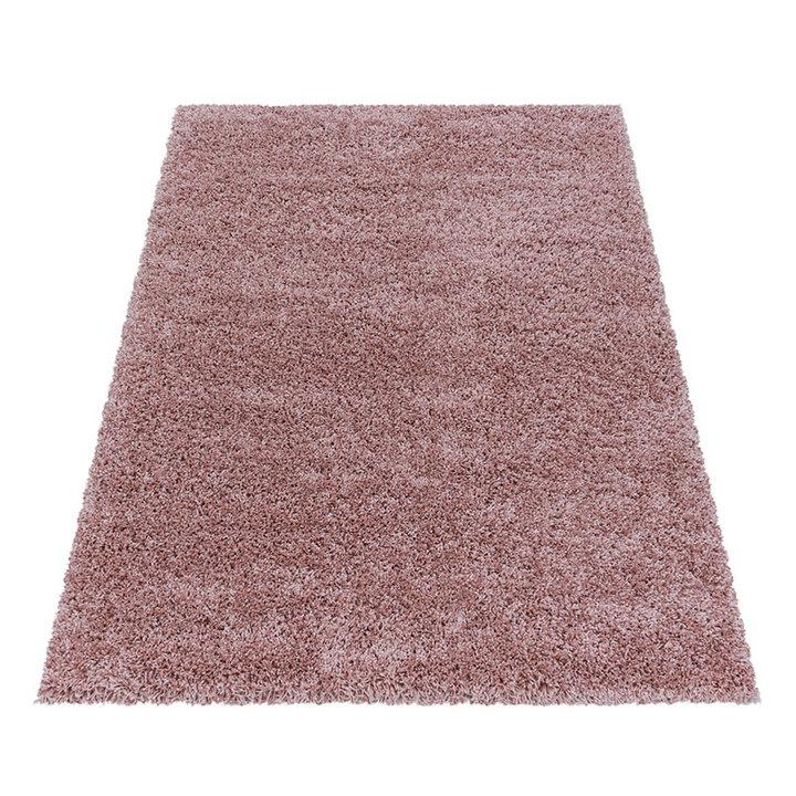 Hoogpolig vloerkleed - Softy Roze | Lekker warm