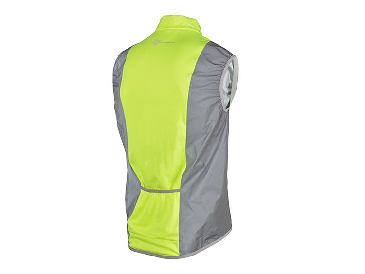 Gilet sans Manche Réflechissant à  Zip