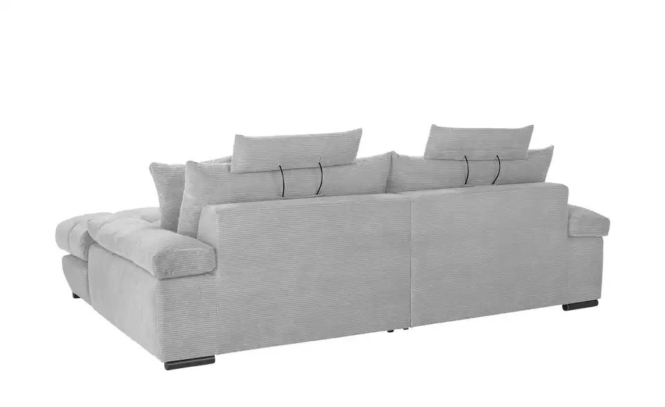 Ecksofa Hella rechts Hellgrau