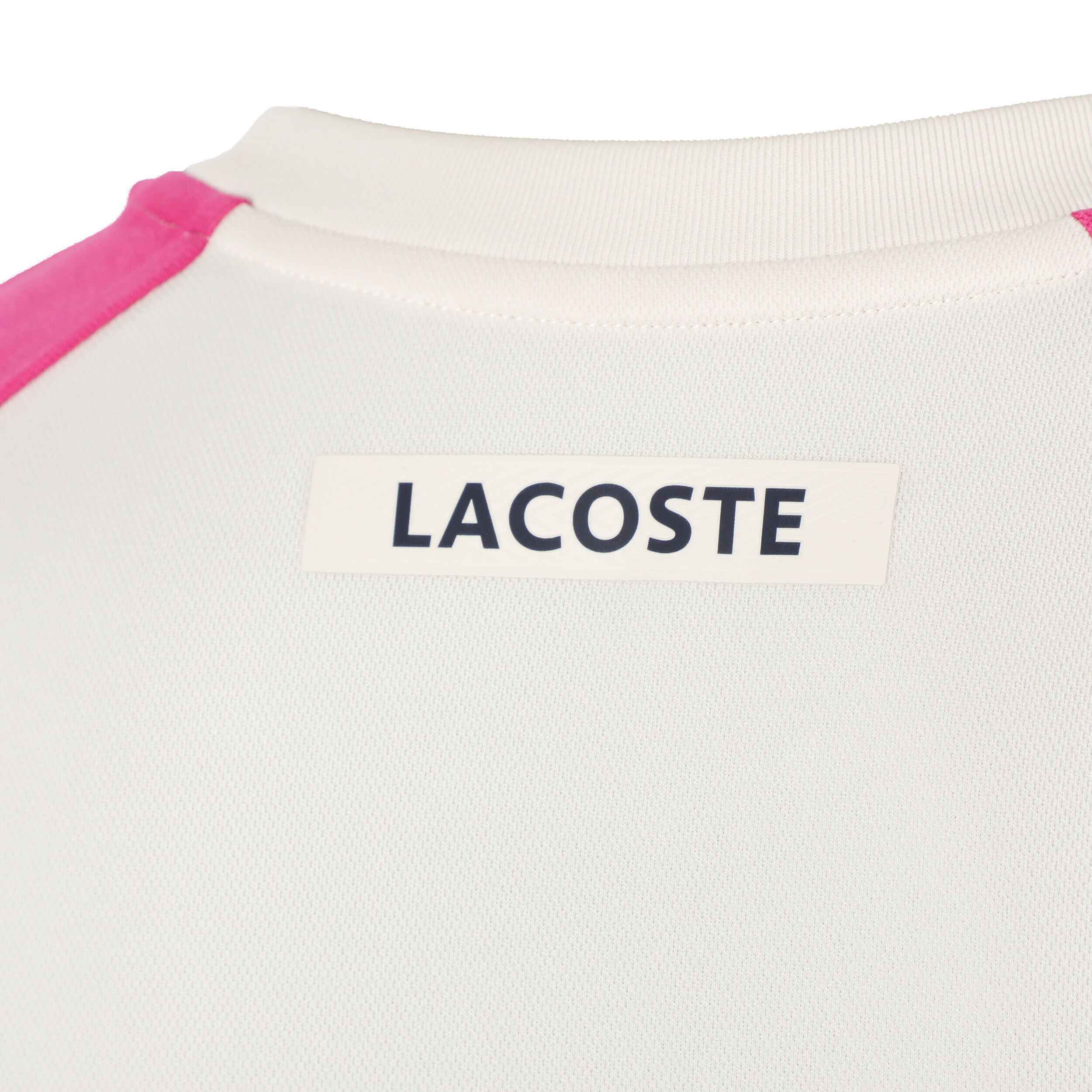 Lacoste T-shirt Hommes - Crème , Multicouleur