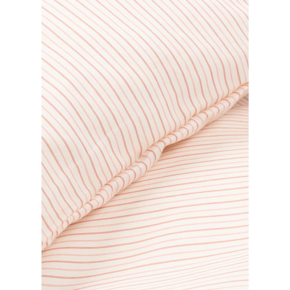 Køb Konges Sløjd Stripie Petite Rose Baby Sengetøj Gots