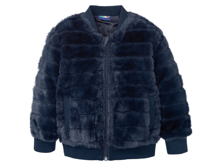 Pluchen jas voor meisjes, polyester