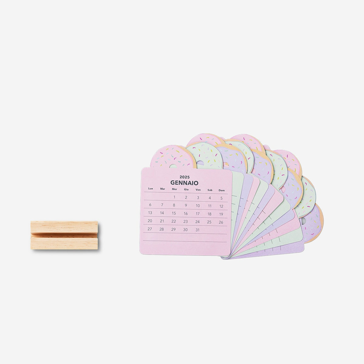 Donut bordkalender - italiensk
