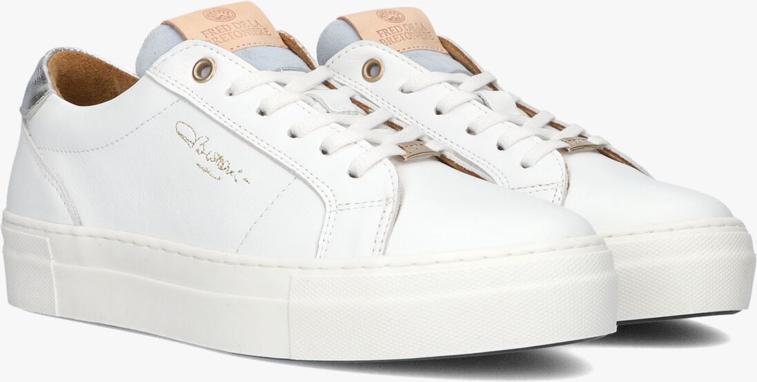 FRED DE LA BRETONIERE witte fred de la bretoniere lage sneakers storm luca