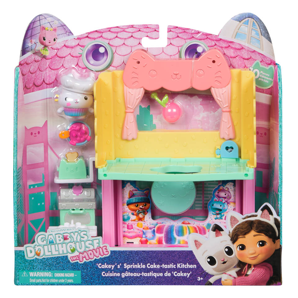 Gabby’s Poppenhuis De Film Cakey’s Cake-tastische keuken speelset