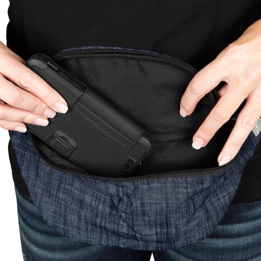 Hoppediz Hüfttasche Bauchtasche denim