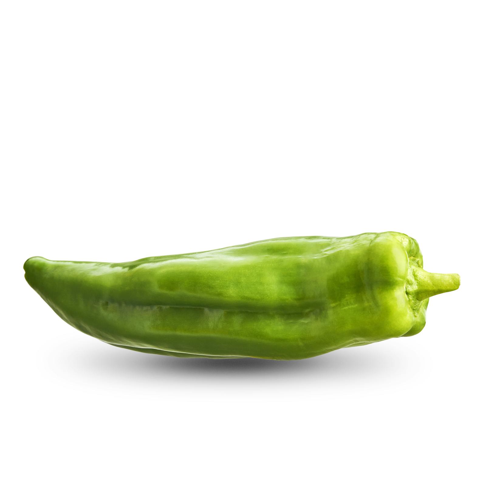 Faire frire des poivrons verts
