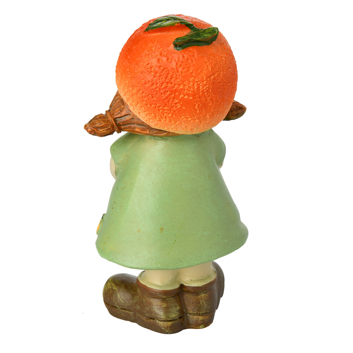 Deko-Figur Kind mit Orangen-Details orange / grün