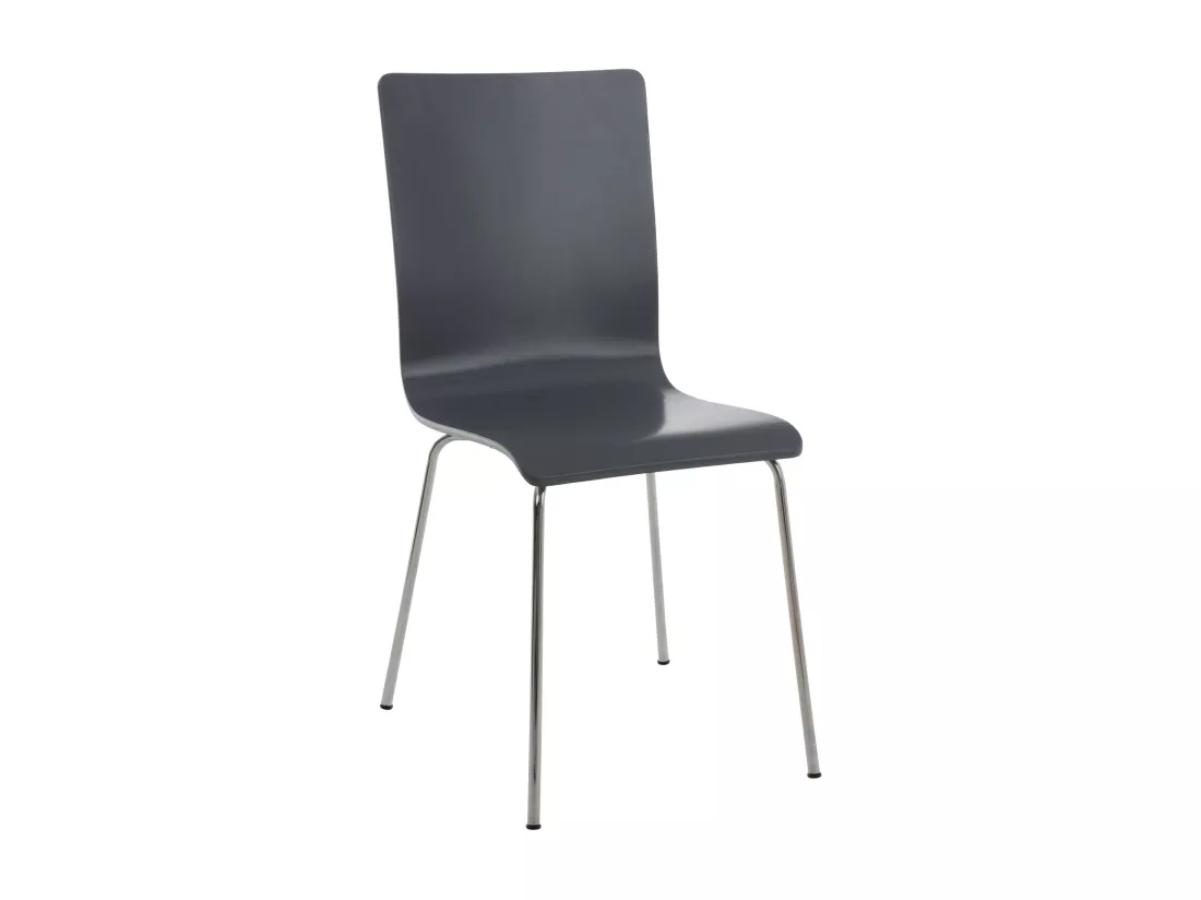 Chaise de conférence - Bois - Gris - Pepe