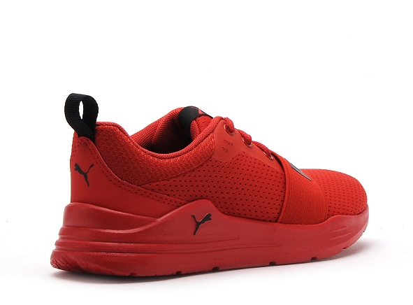 Puma basses enfant puma wired run jr ps rouge