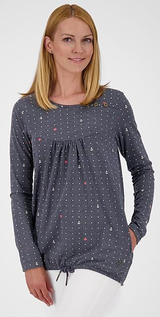 ALIFE AND KICKIN - TS SHIRT MANCHES LONGUES MIA AK B