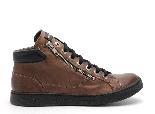 Chacal boots bottine plates femme 6535 marron