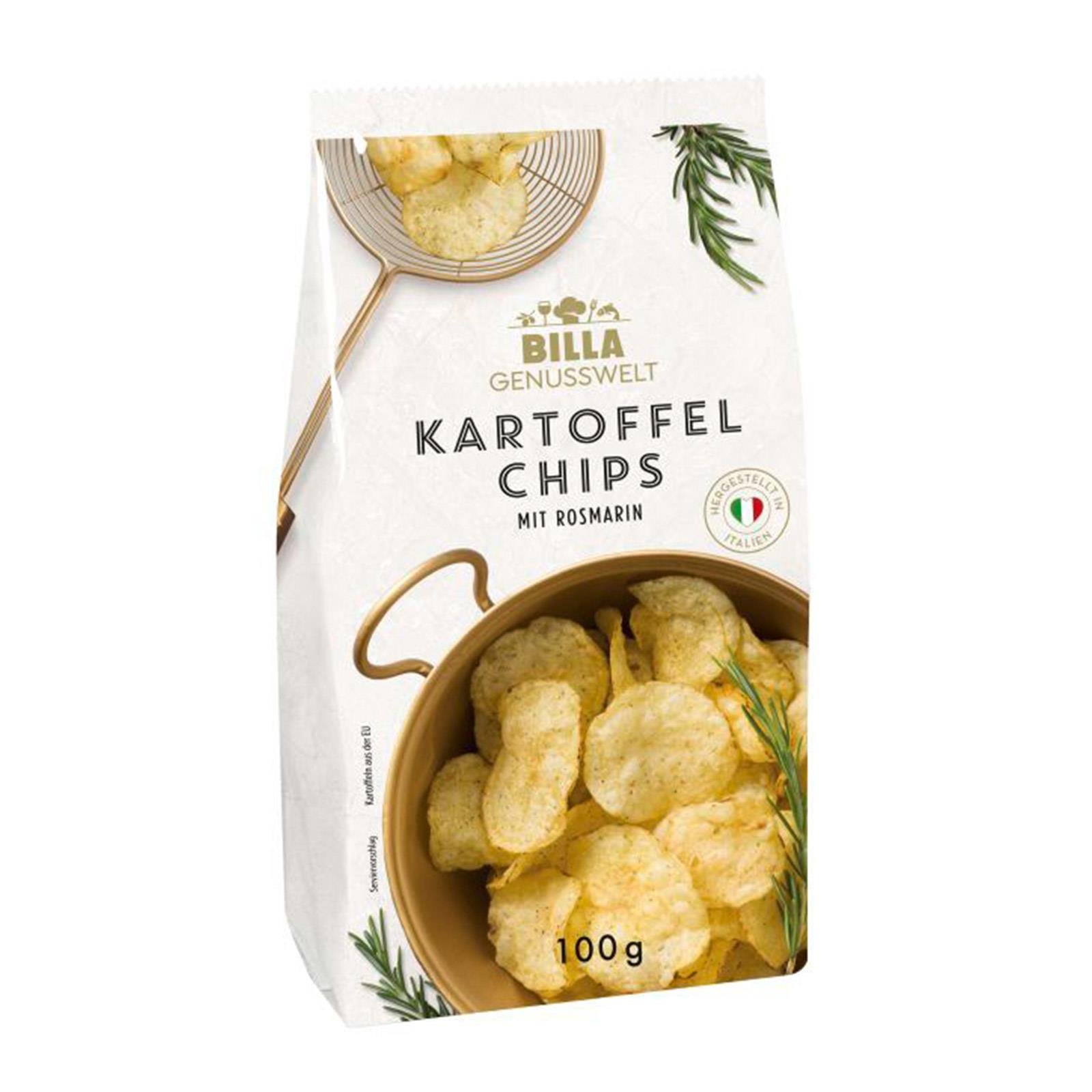 BILLA Genusswelt Rosmarin Chips