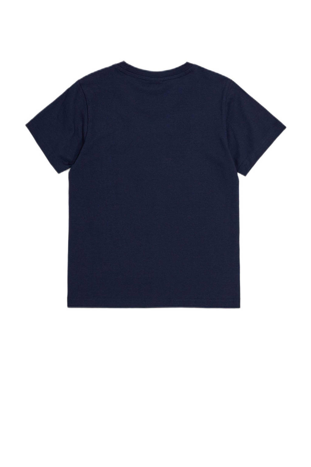 Champion T-shirt met logo donkerblauw