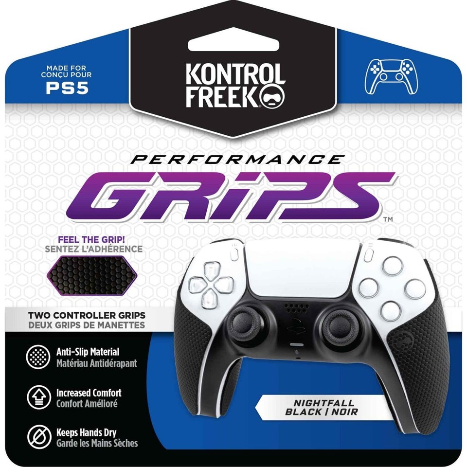 KontrolFreek - Performance Grips (Black) - PS5