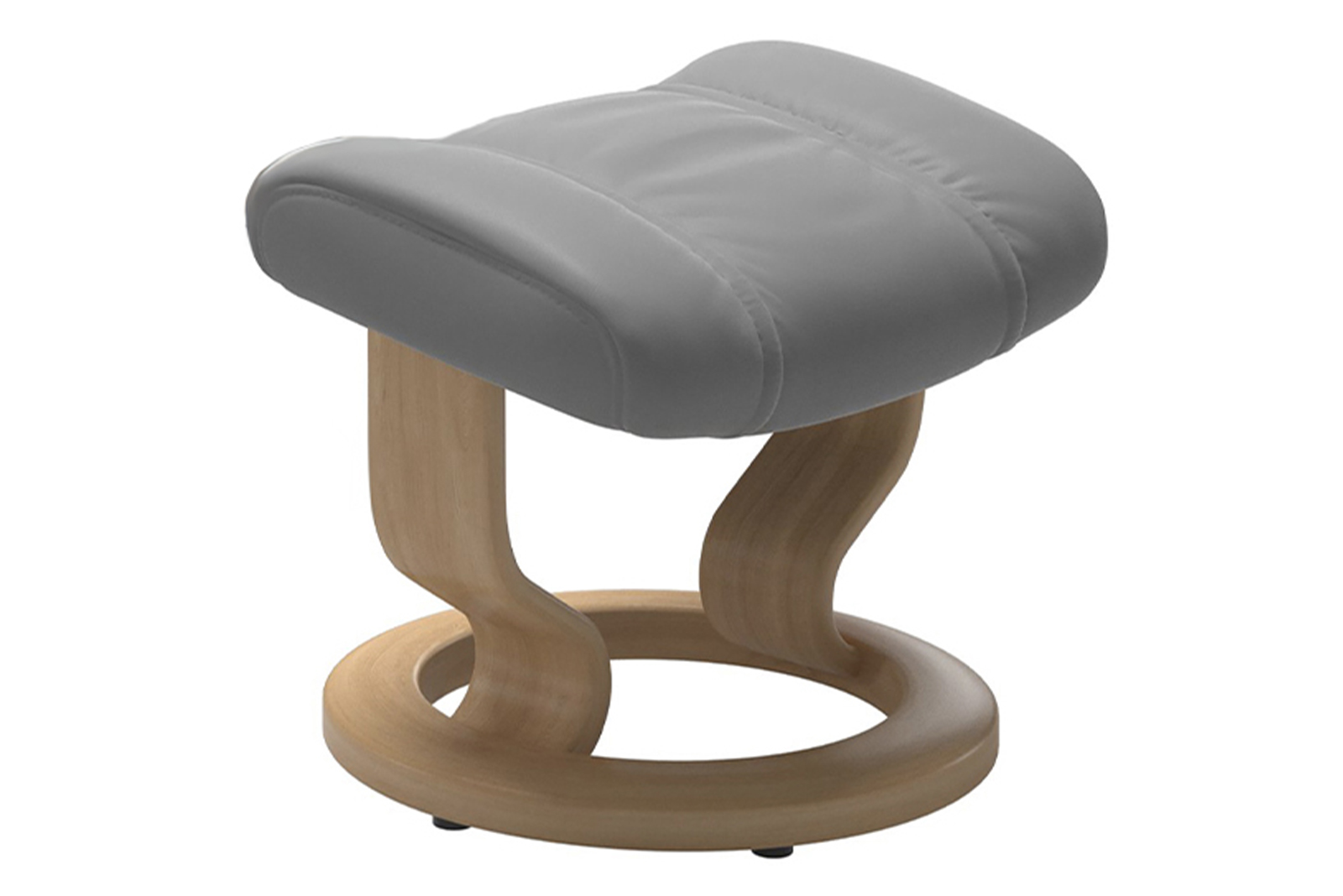 Wing krakk I hud Batick Wild Dove med Classic - Eik understell.
