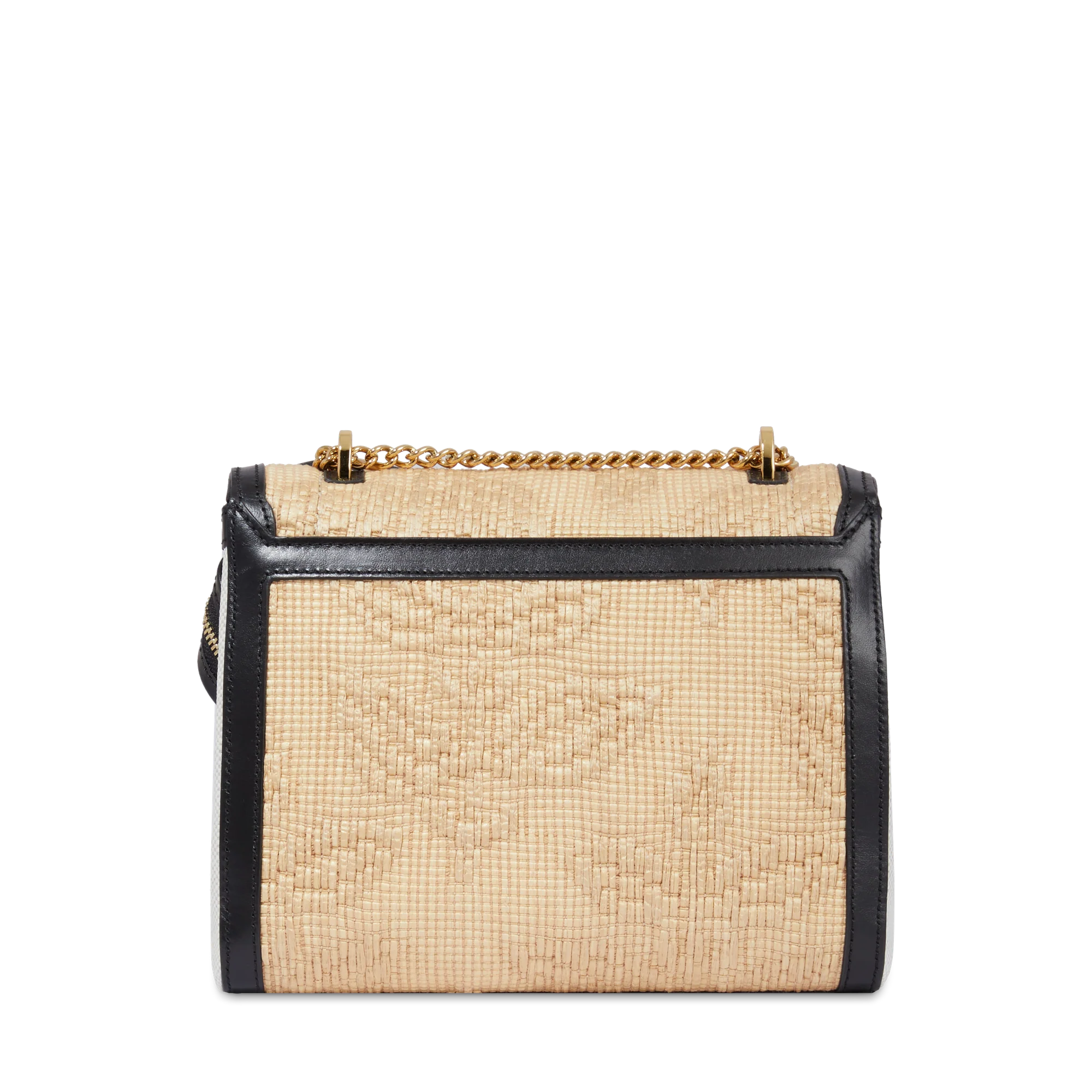 M flap bag Ninon de Lancel-Naturel/Noir